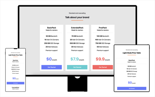 PriceTable - PriceTable 03