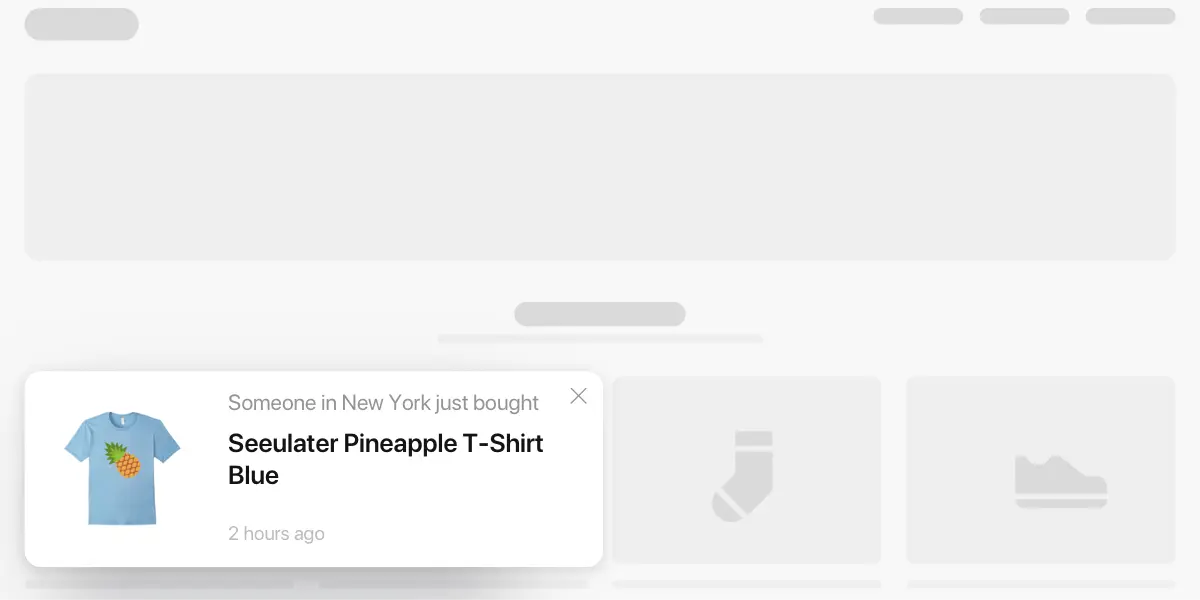 Addon: Sales - Sales Popup
