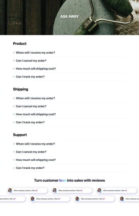 Template: FAQs - FAQs 01