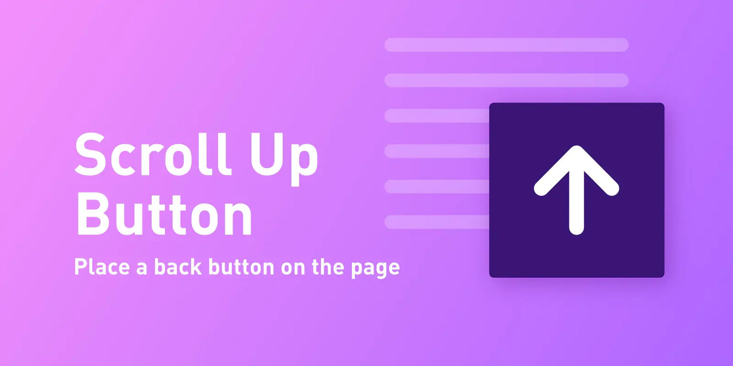 Addon: Utilities - Scroll To Top 01
